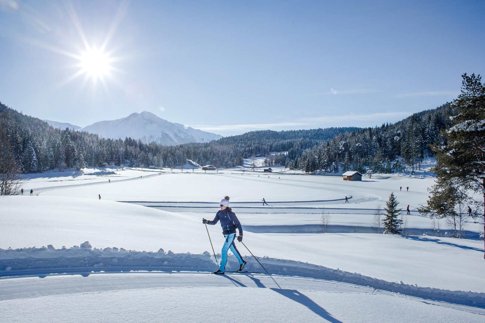 cross-country skiing tyrol