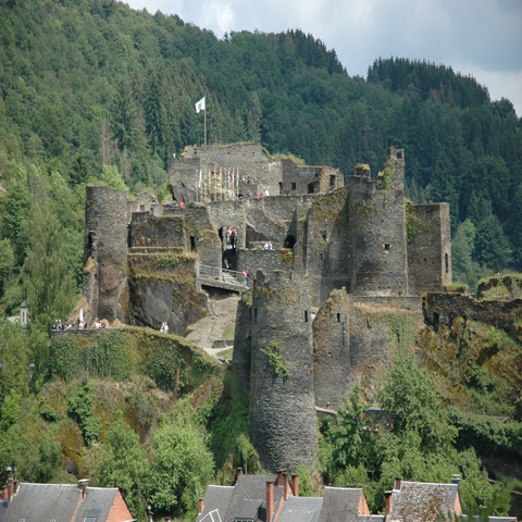 Le Château féodal de La Roche-en-Ardenne