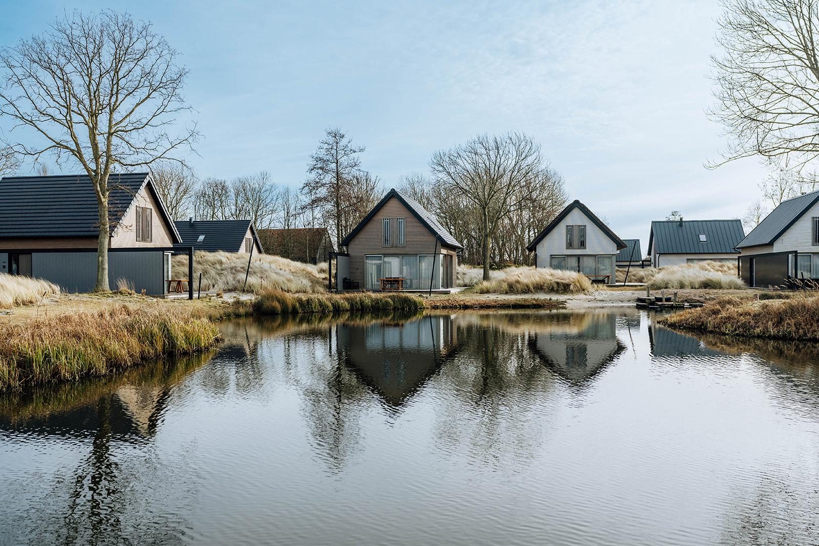 Luxe vakantiewoningen aan het water