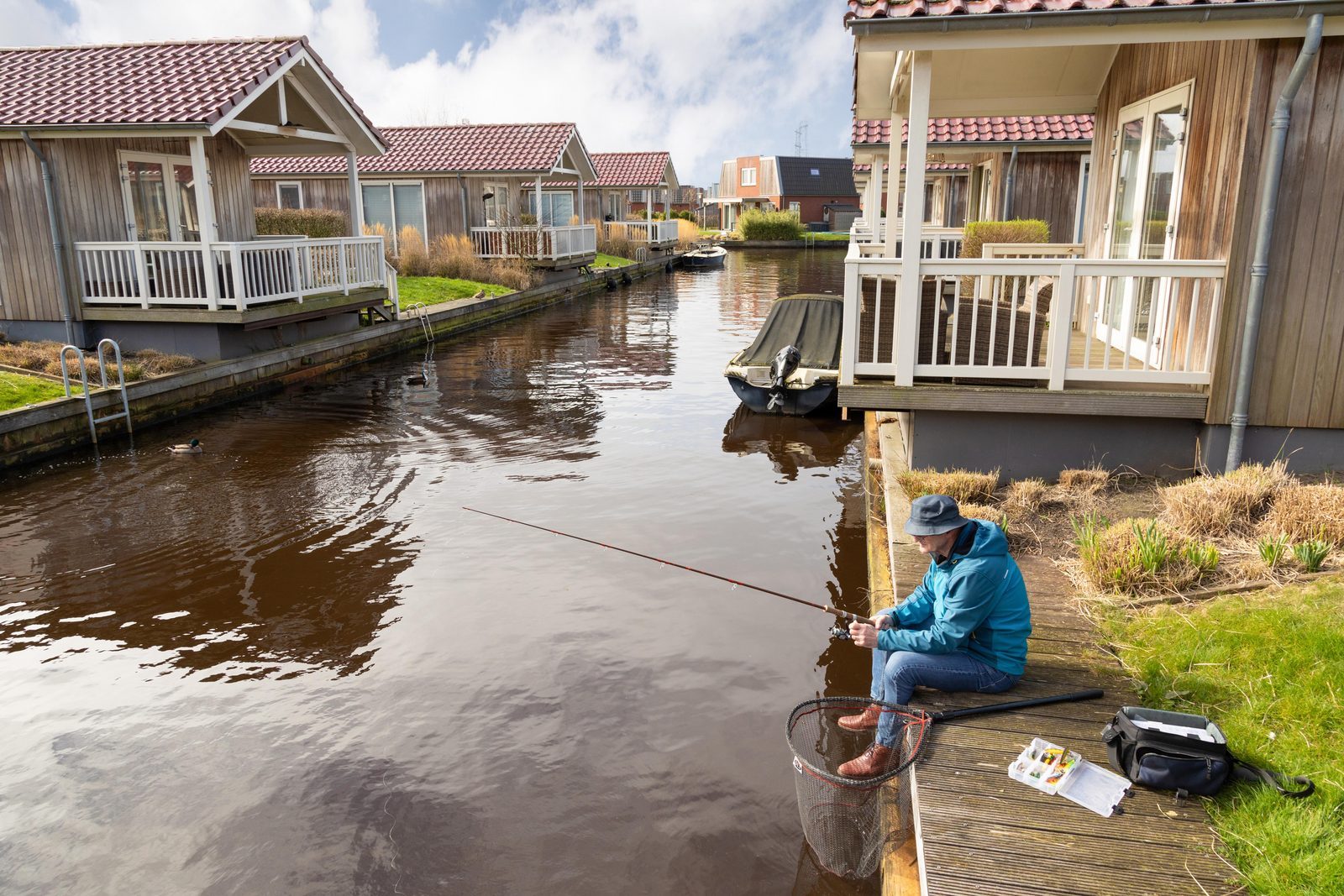Fishing vacation Friesland