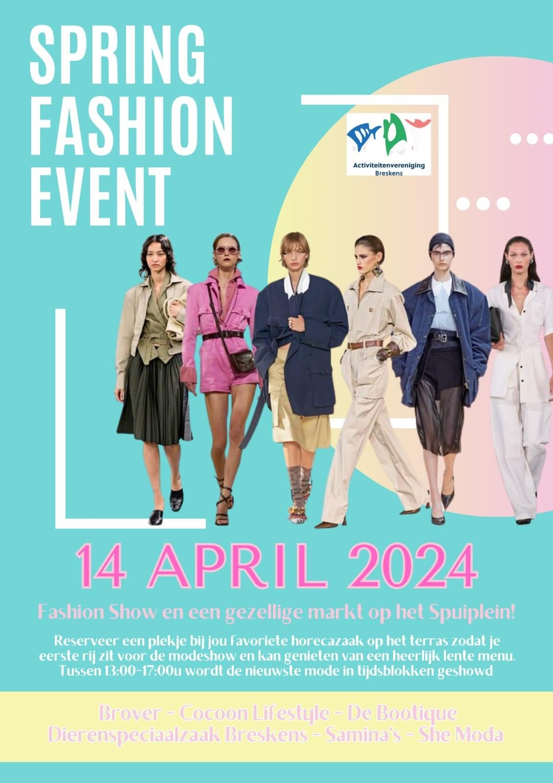 Poster Spring Fashion Event