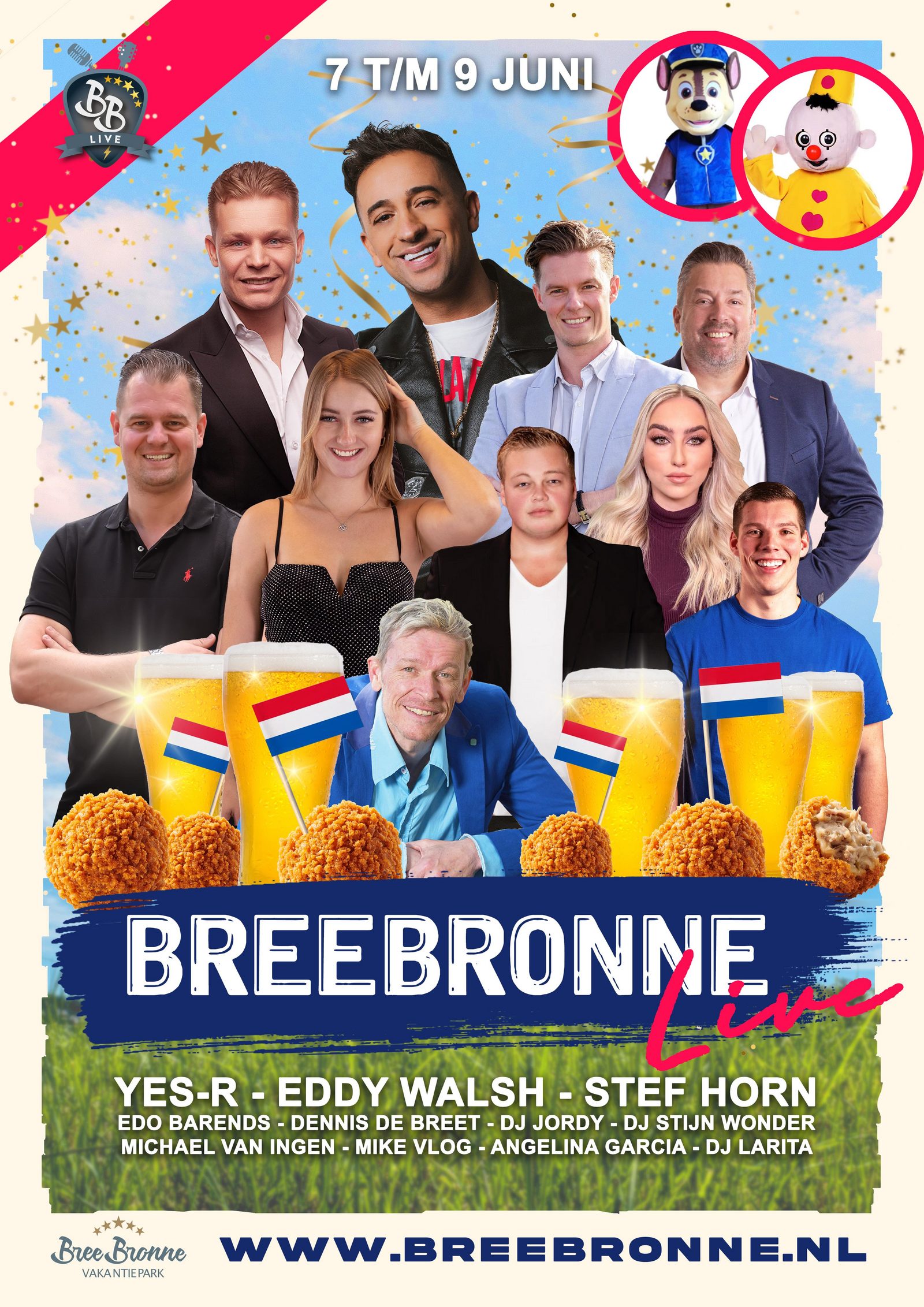 BreeBronne live poster