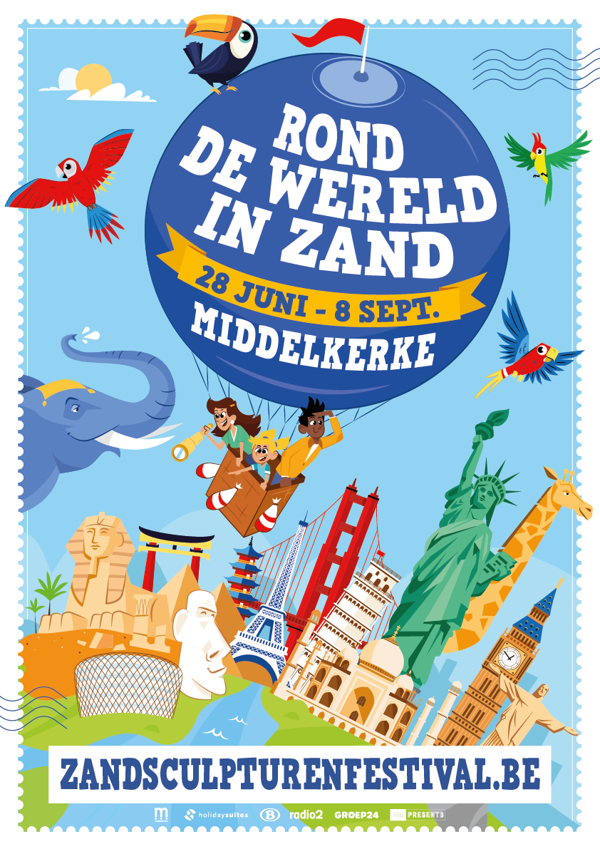 Zandsculpturenfestival Middelkerke 2024