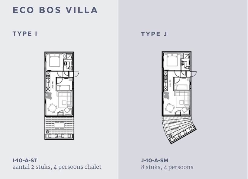 Eco Bos Villa 4 personen