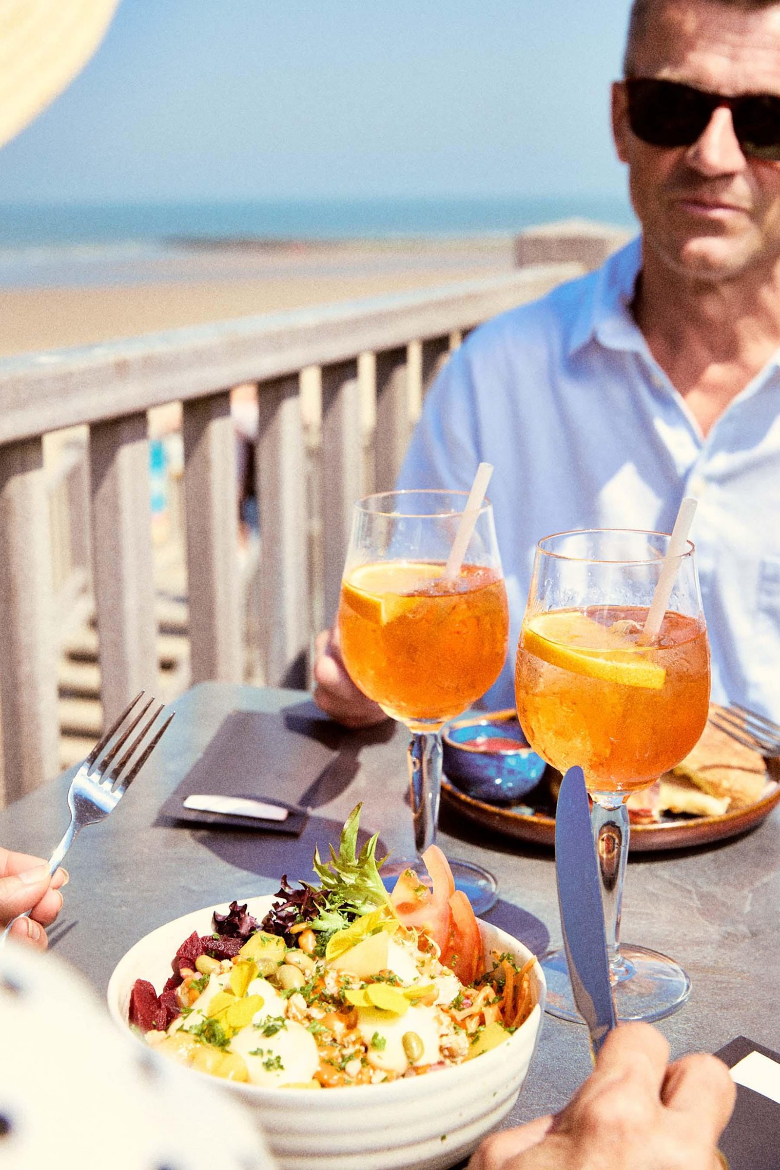 Heerlijk eten in Surfclub De Kwinte