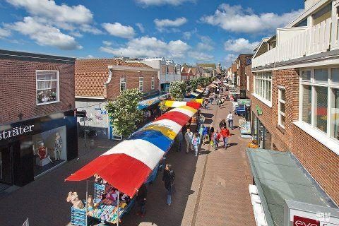Every Wednesday summer market in Noordwijk aan Zee