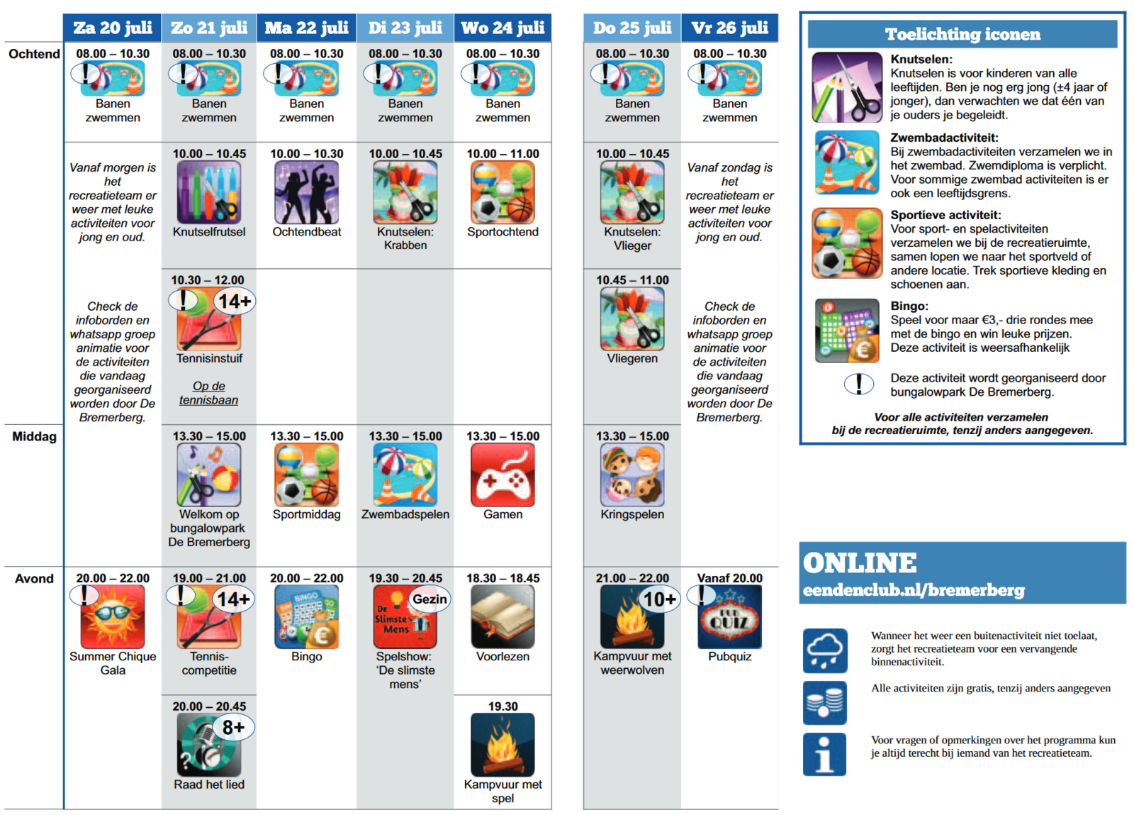 Week 1 - programma