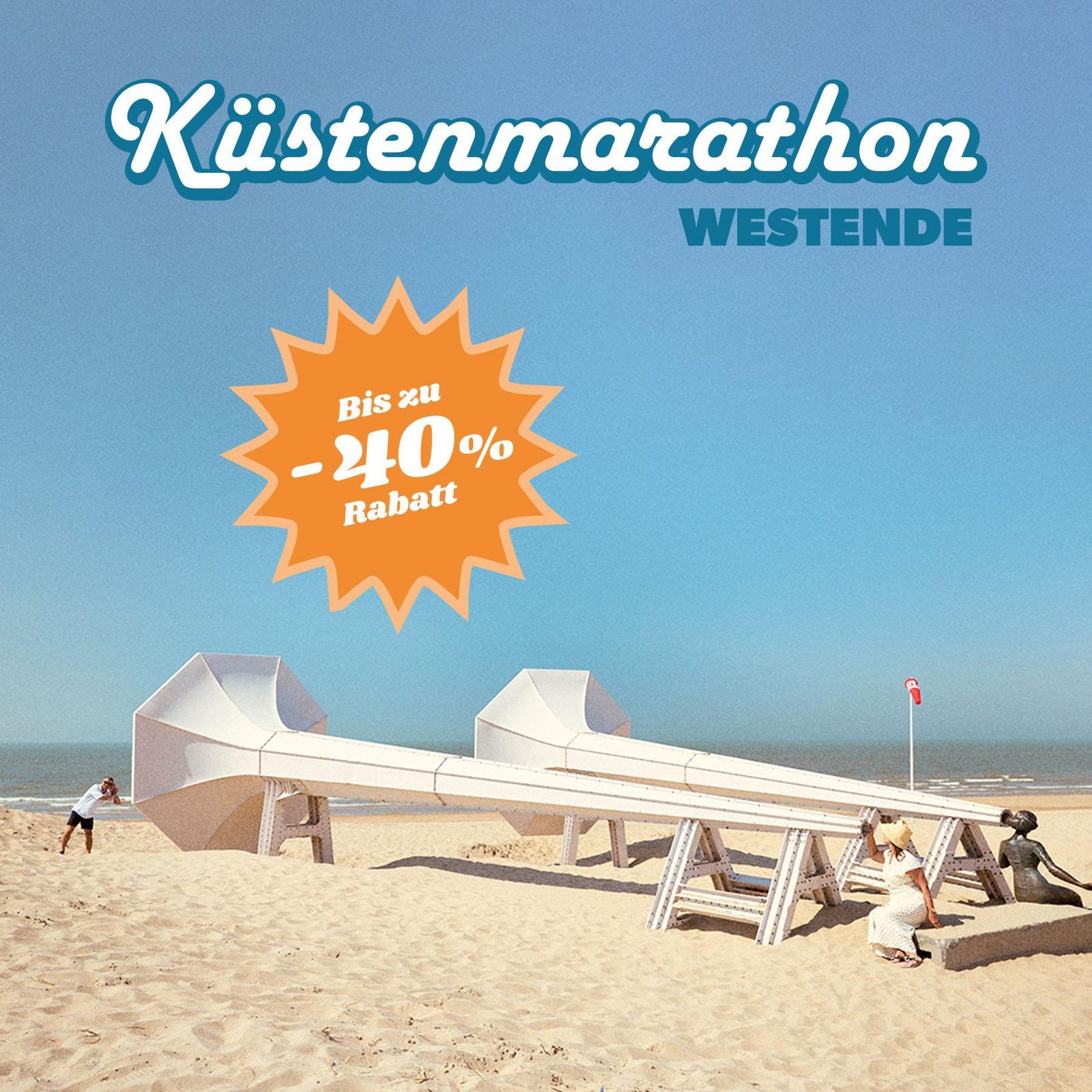 Kust Marathon Westende met korting DE