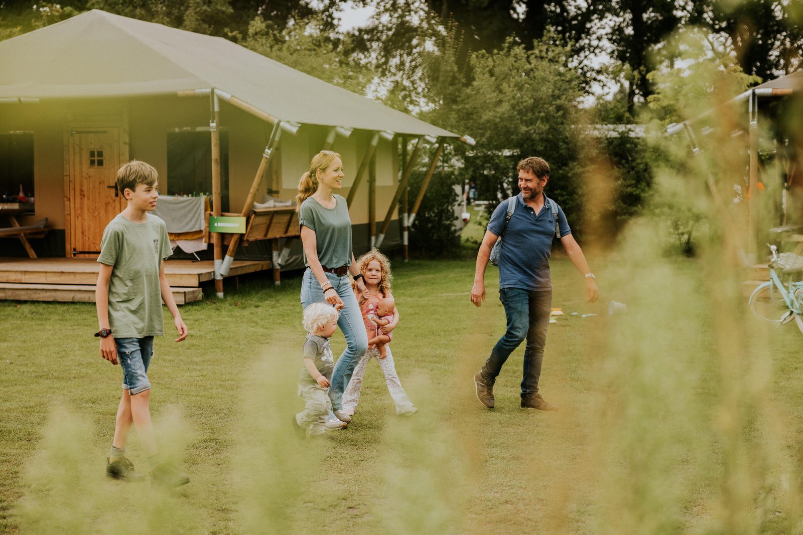 Campingplatz in der Nähe von Slagharen Vergnügungspark