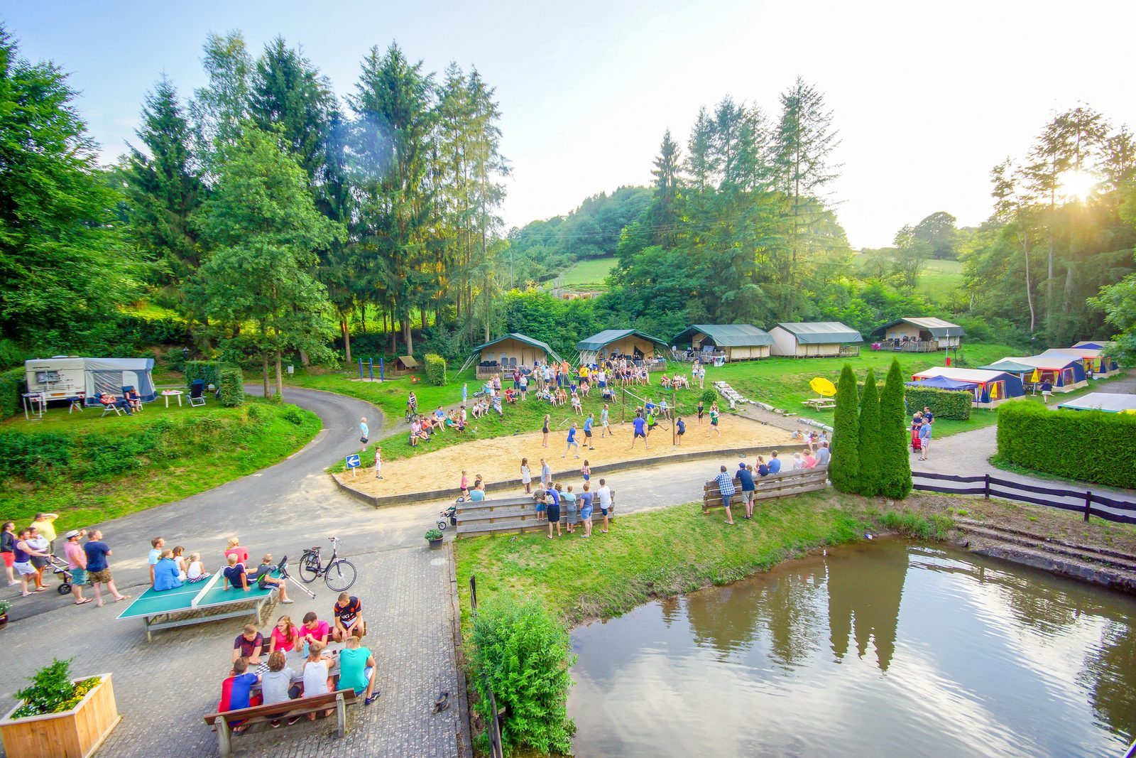 Kleinschalig vakantiepark Luxemburg