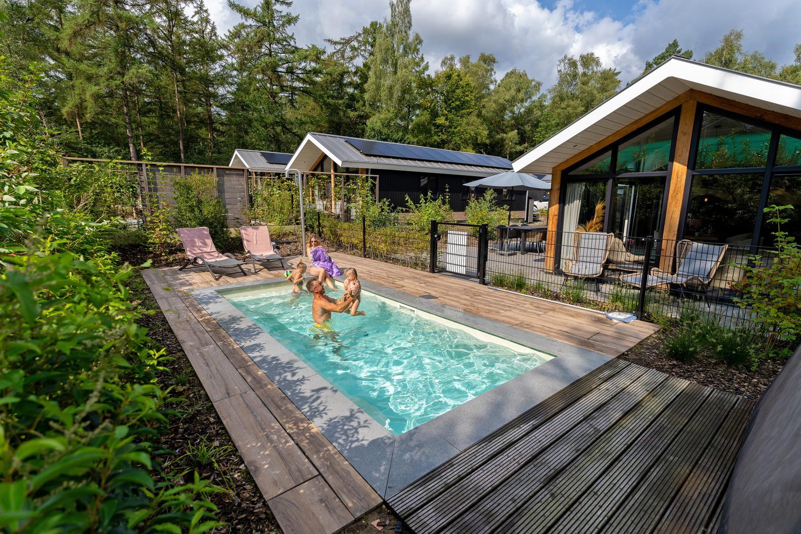 Ferienhaus mit privatem Pool