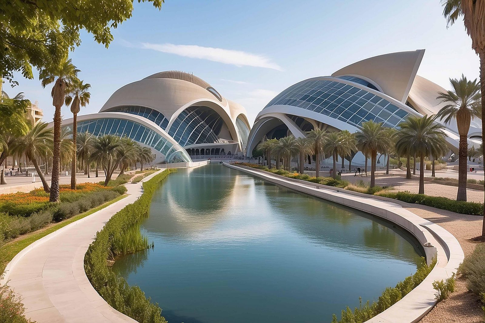 Stad van de Kunsten en Wetenschappen in Valencia