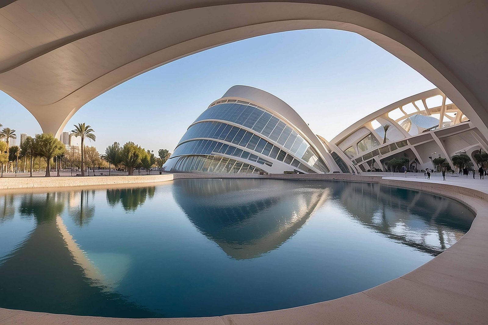 Stad van de Kusten en Wetenschappen in Valencia