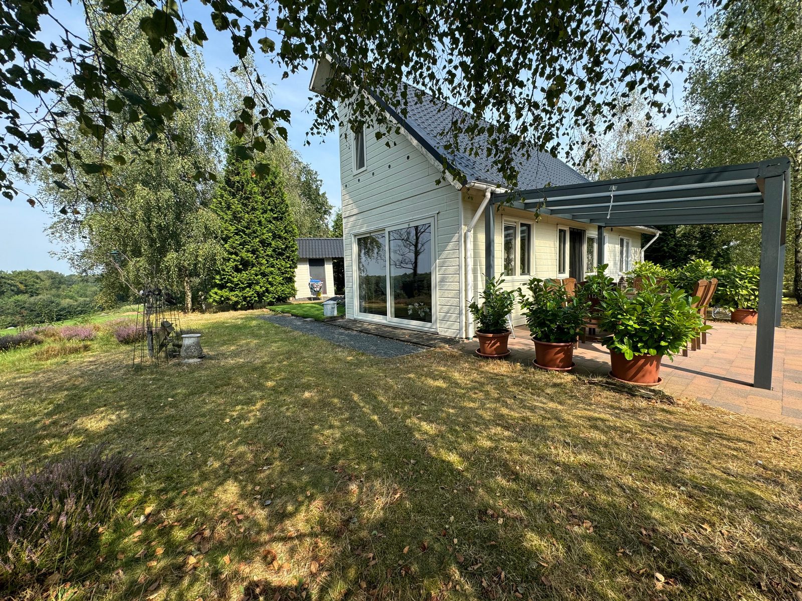 Dieses freistehende Haus auf dem Campingplatz de Wilsumerberge mit unvergesslichem Panoramablick musst du gesehen haben!