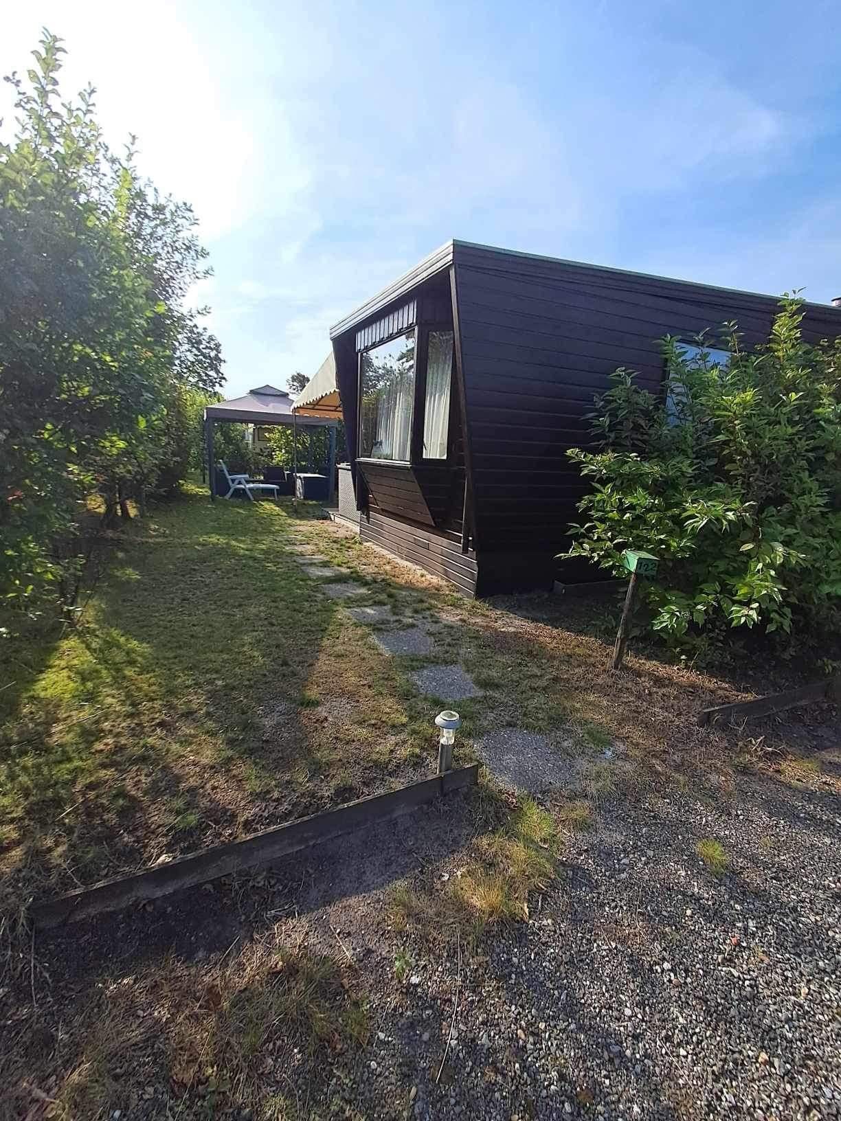 Houten caravan/chalet