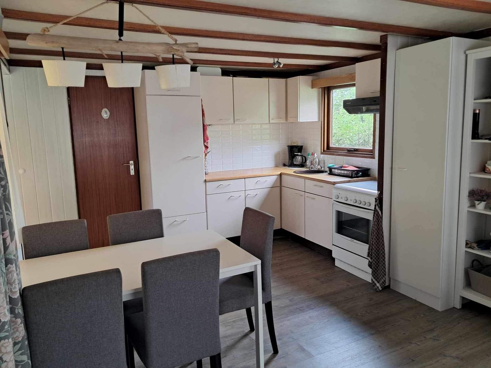 Houten caravan/chalet