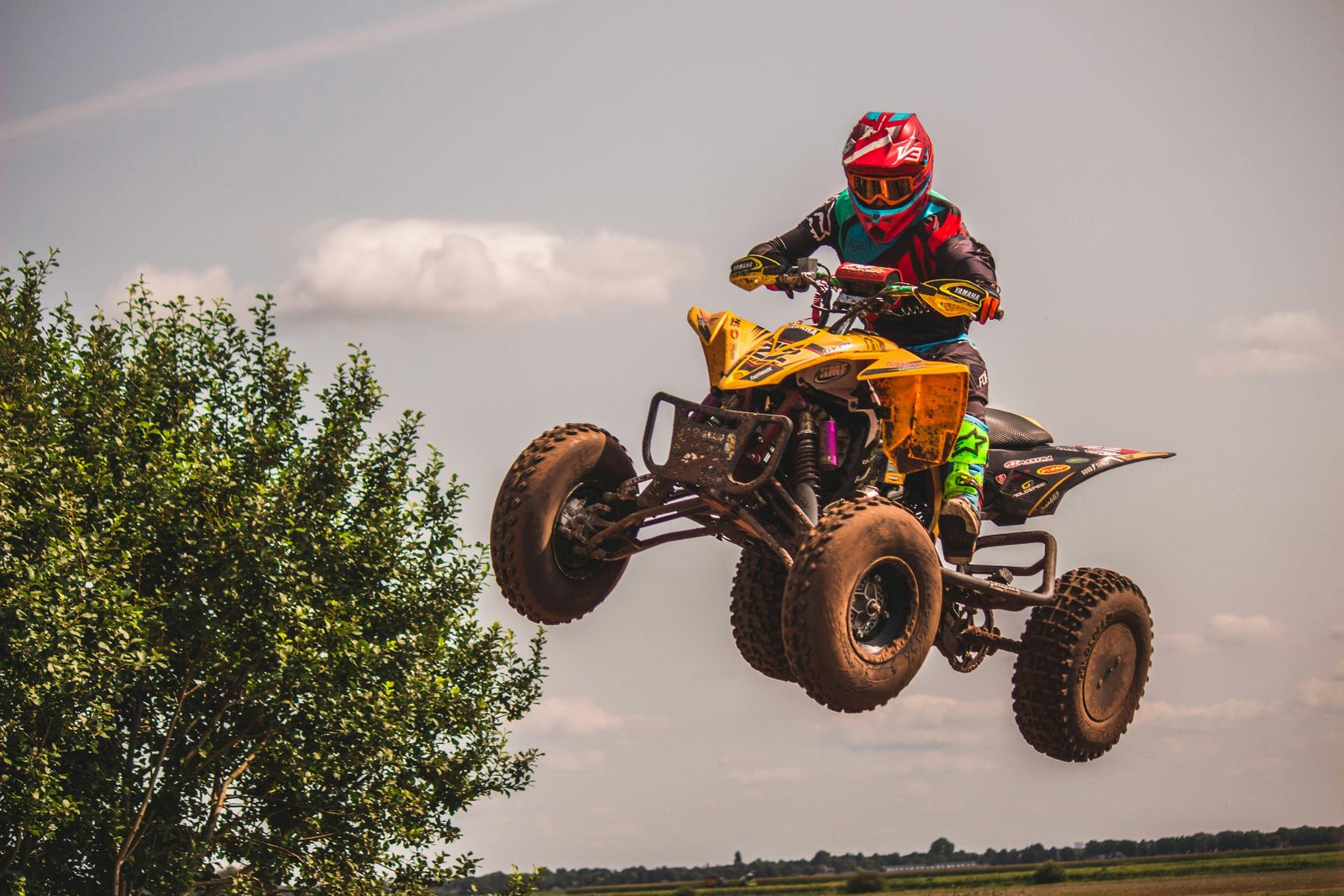 Quad riding