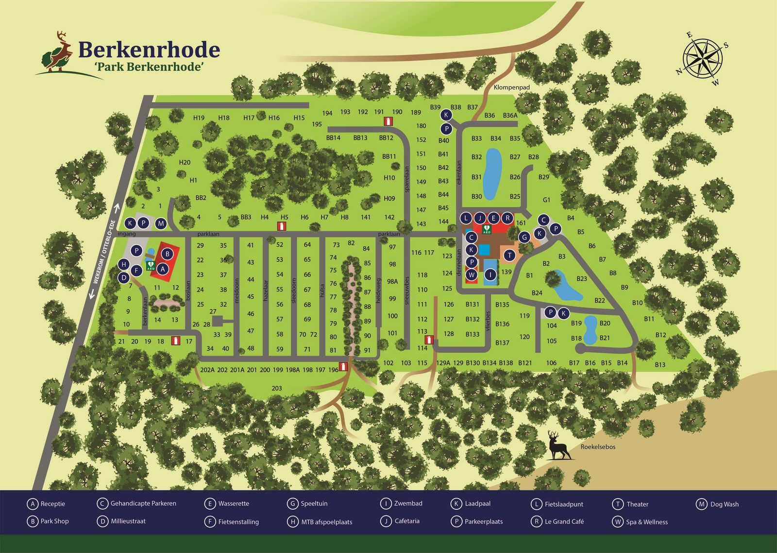 Plattegrond | Park Berkenrhode