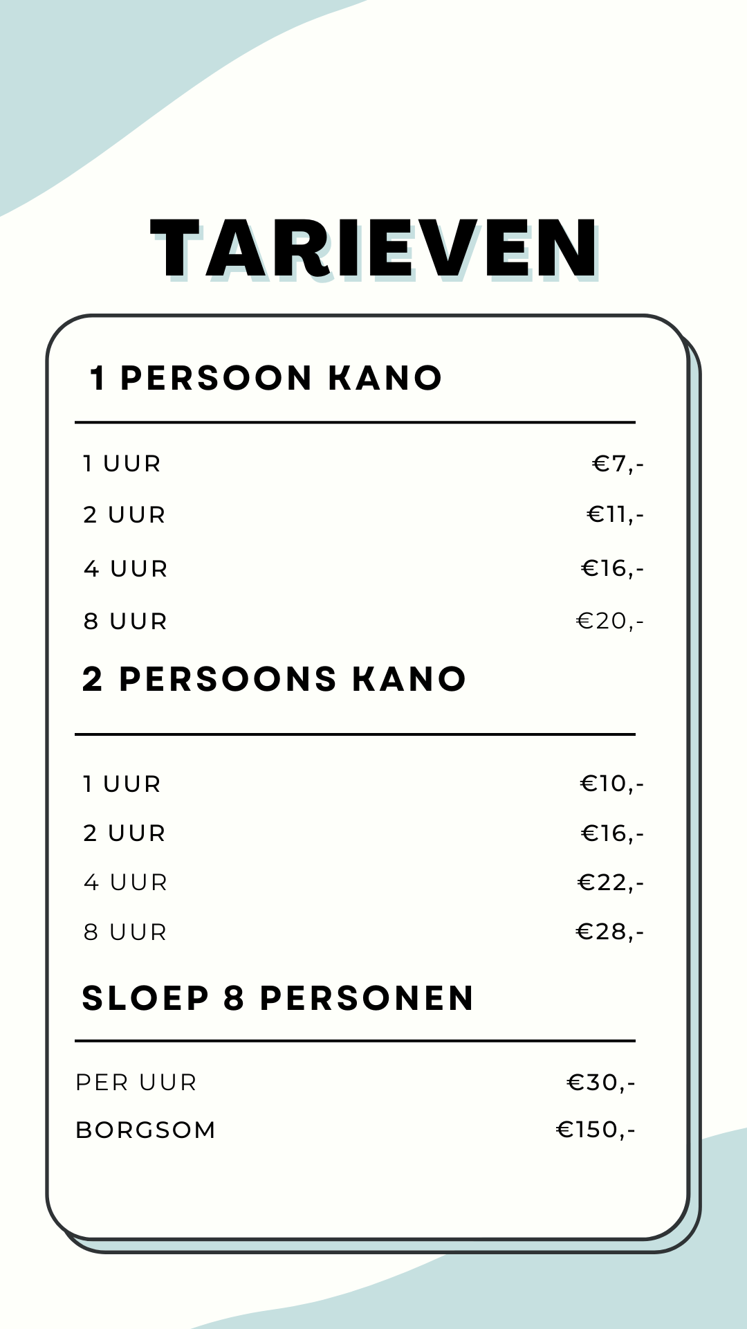 kano/sloepverhuur