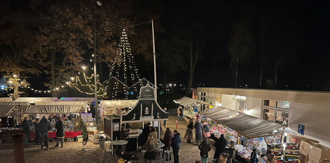 Wintermarkt buitenplaats Het Loo in Uddel