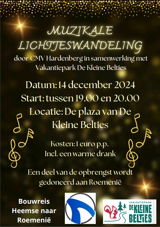 Muzikale lichtjeswandeling