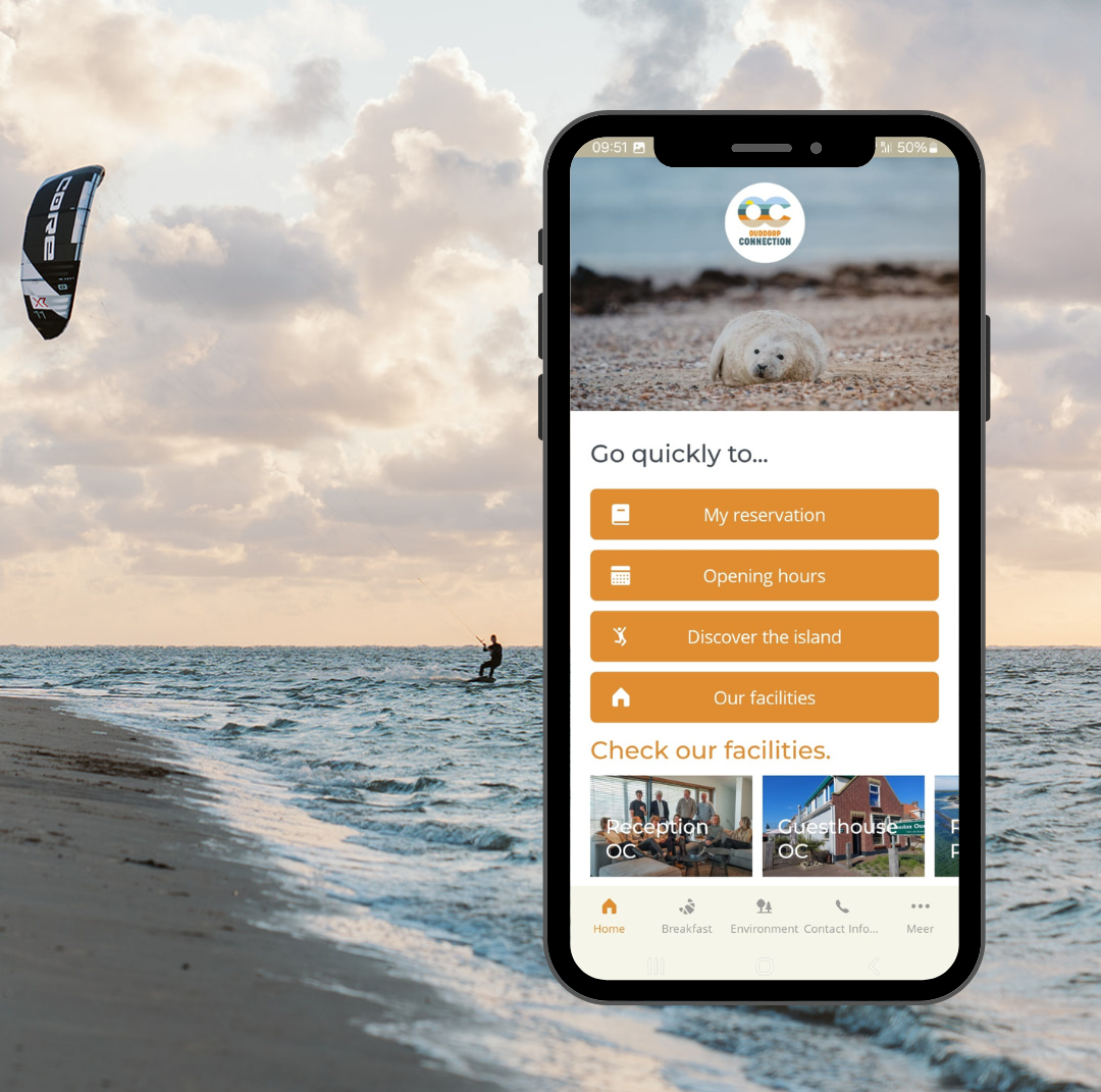 Vakantiewoningen Ouddorp Connection app