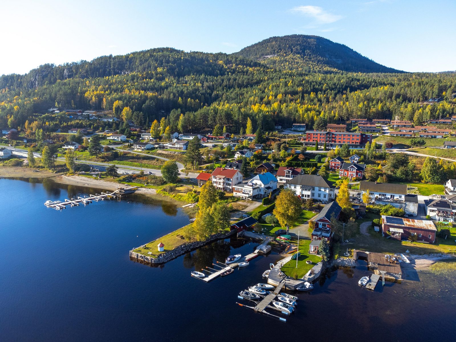 Locatie Vrådal vakantiewoningen Fjord Rentals