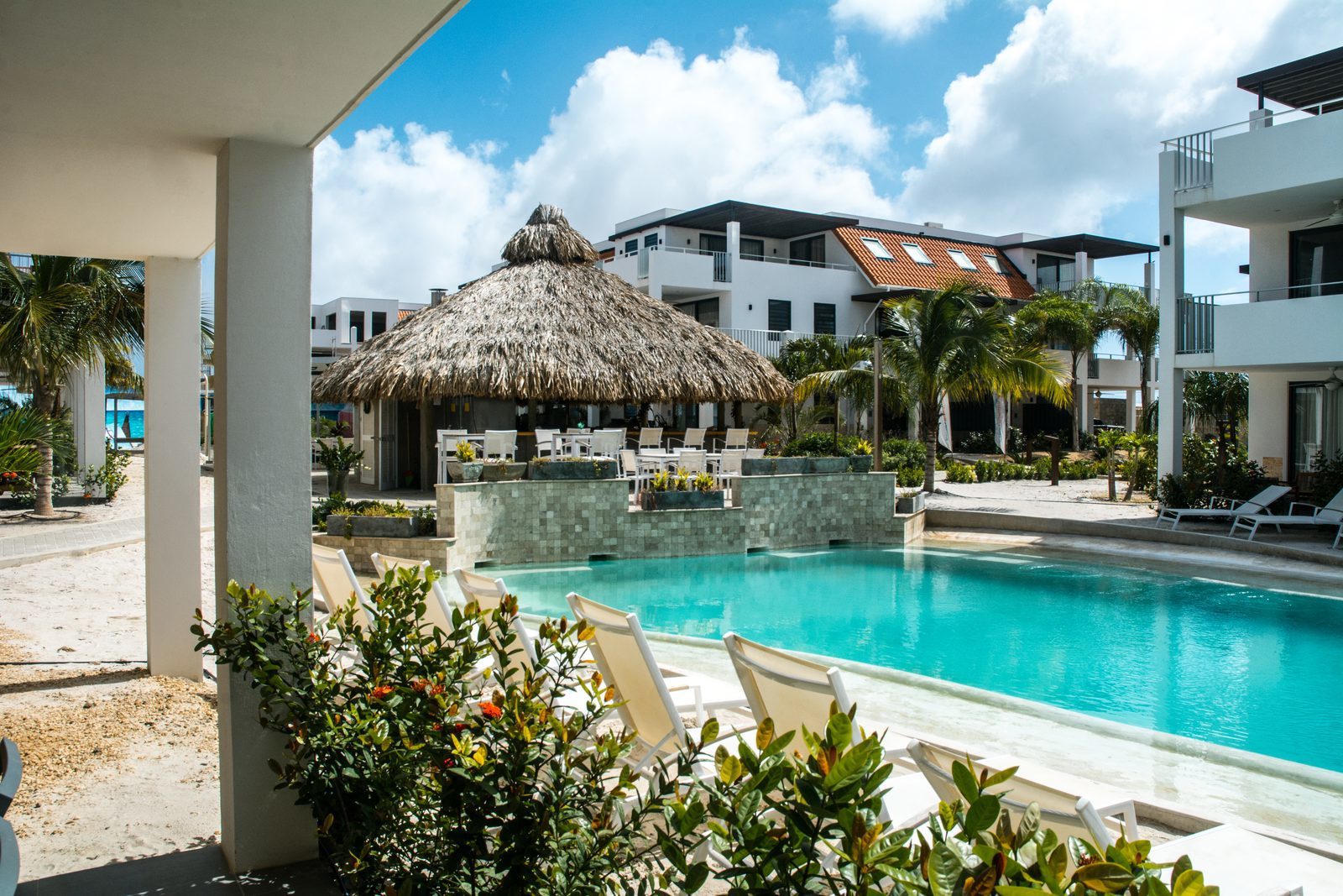 Looking for a resort on Bonaire? Resort Bonaire offers a beautiful swimming pool and luxurious apartments.
