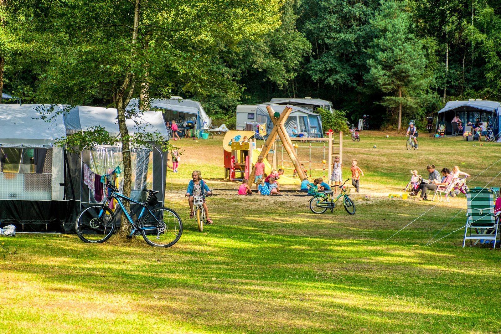 Camping met privé sanitair Drenthe
