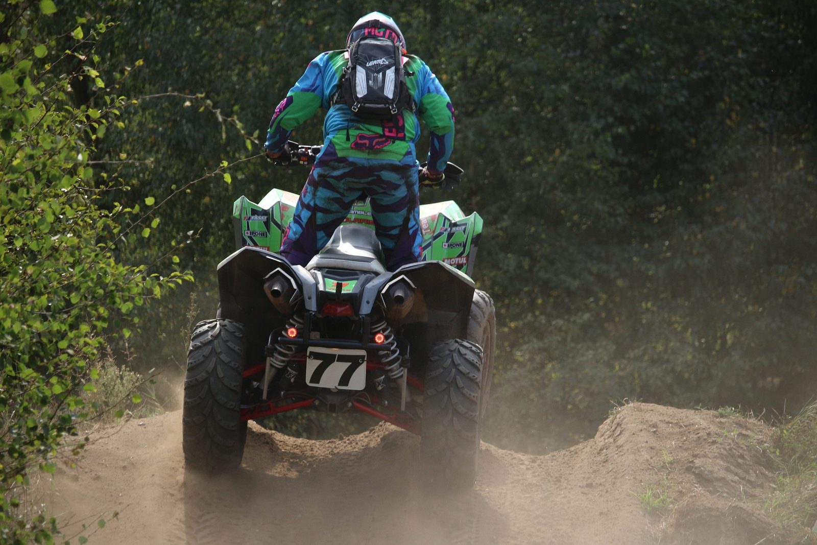 Pamper Jump/quad riding