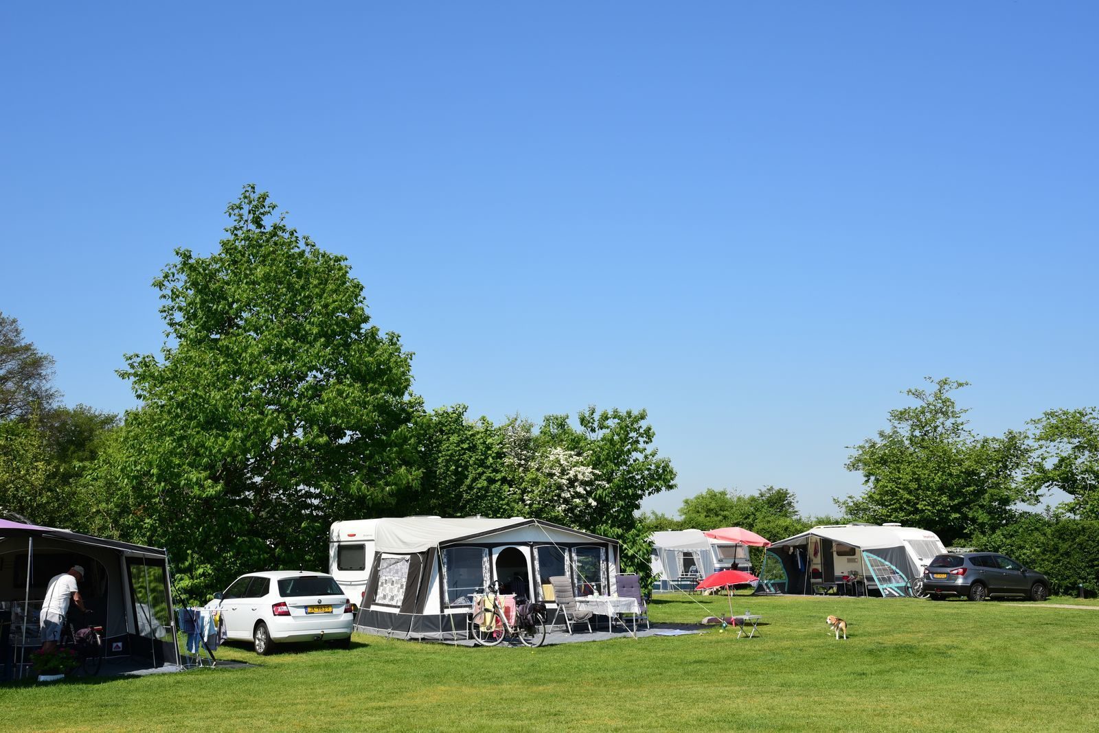 Camping in den Osterferien