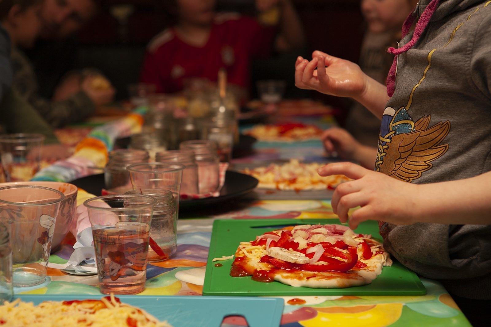 Pizza kinderfeestje in Voorthuizen