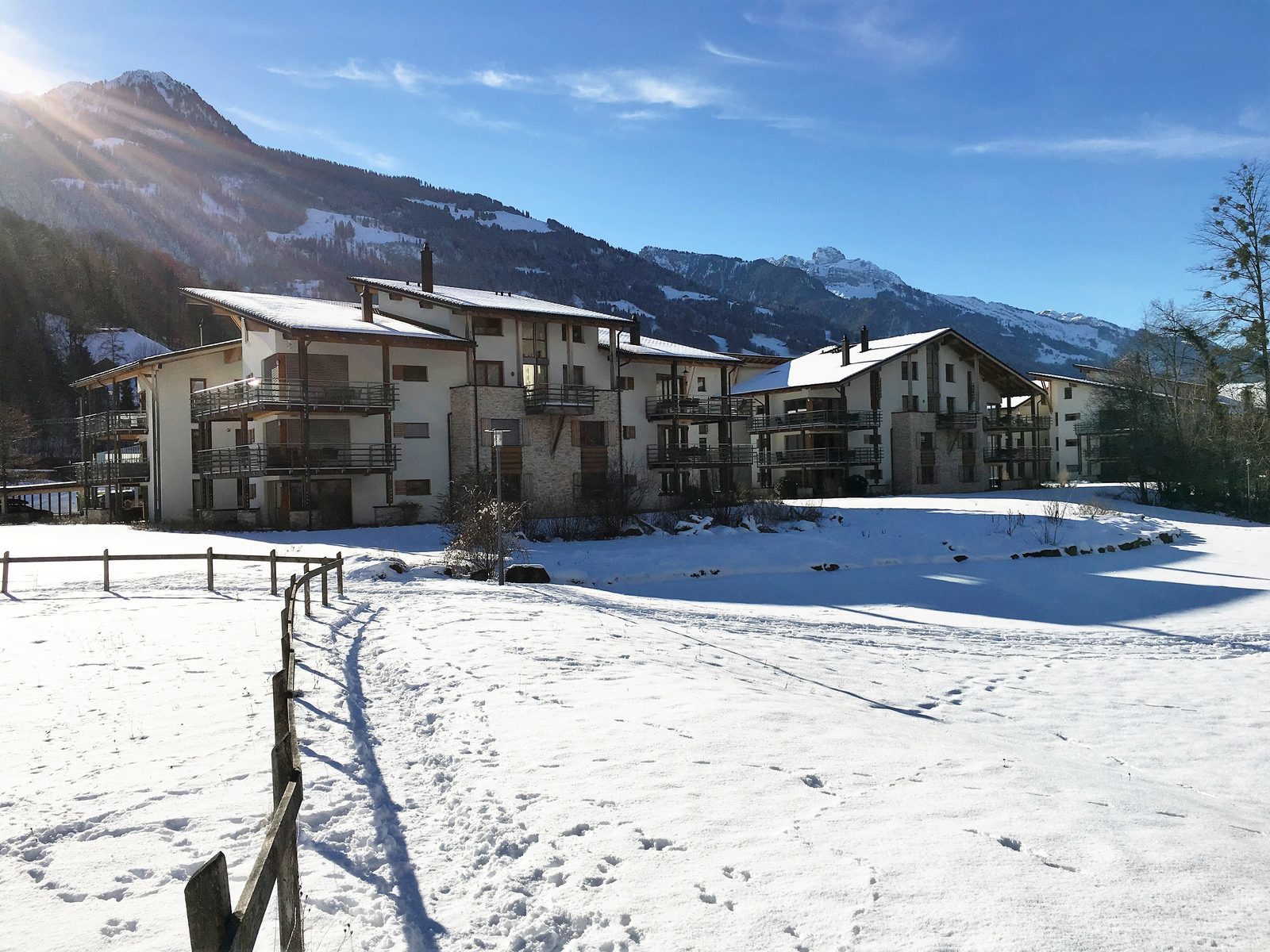 Resort Walensee Heidiland Flumsberg Schweiz, am Fuße des Flumsbergs, für einen perfekten Wintersporturlaub auf Skiern