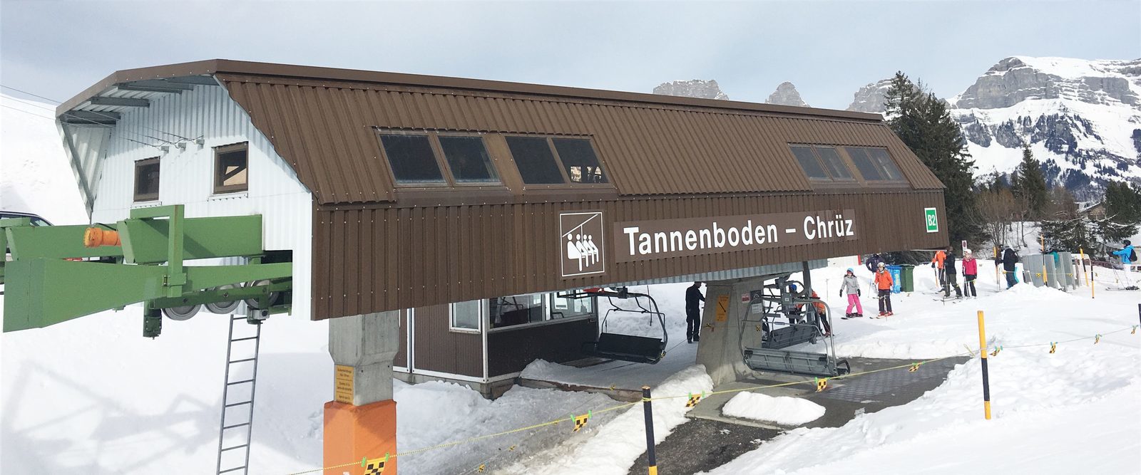 Der Flumserberg in der Nähe von Resort Walensee Schweiz ist ein idealer Wintersportort, leicht zugänglich mit Schneegarantie und ohne Massentourismus