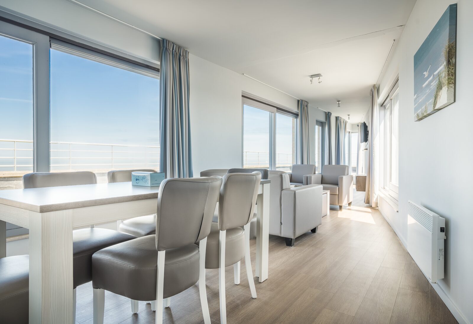 The penthouse for 4 people at Holiday Suites Blankenberge