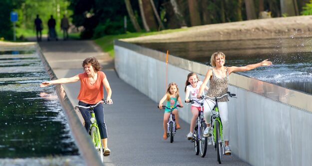 Faire le vélo