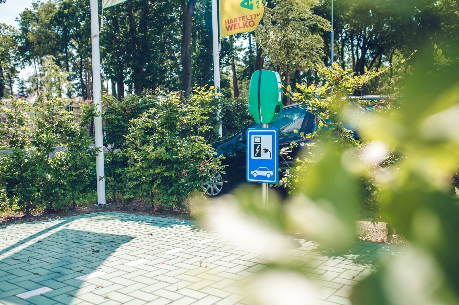 Charging station electric car