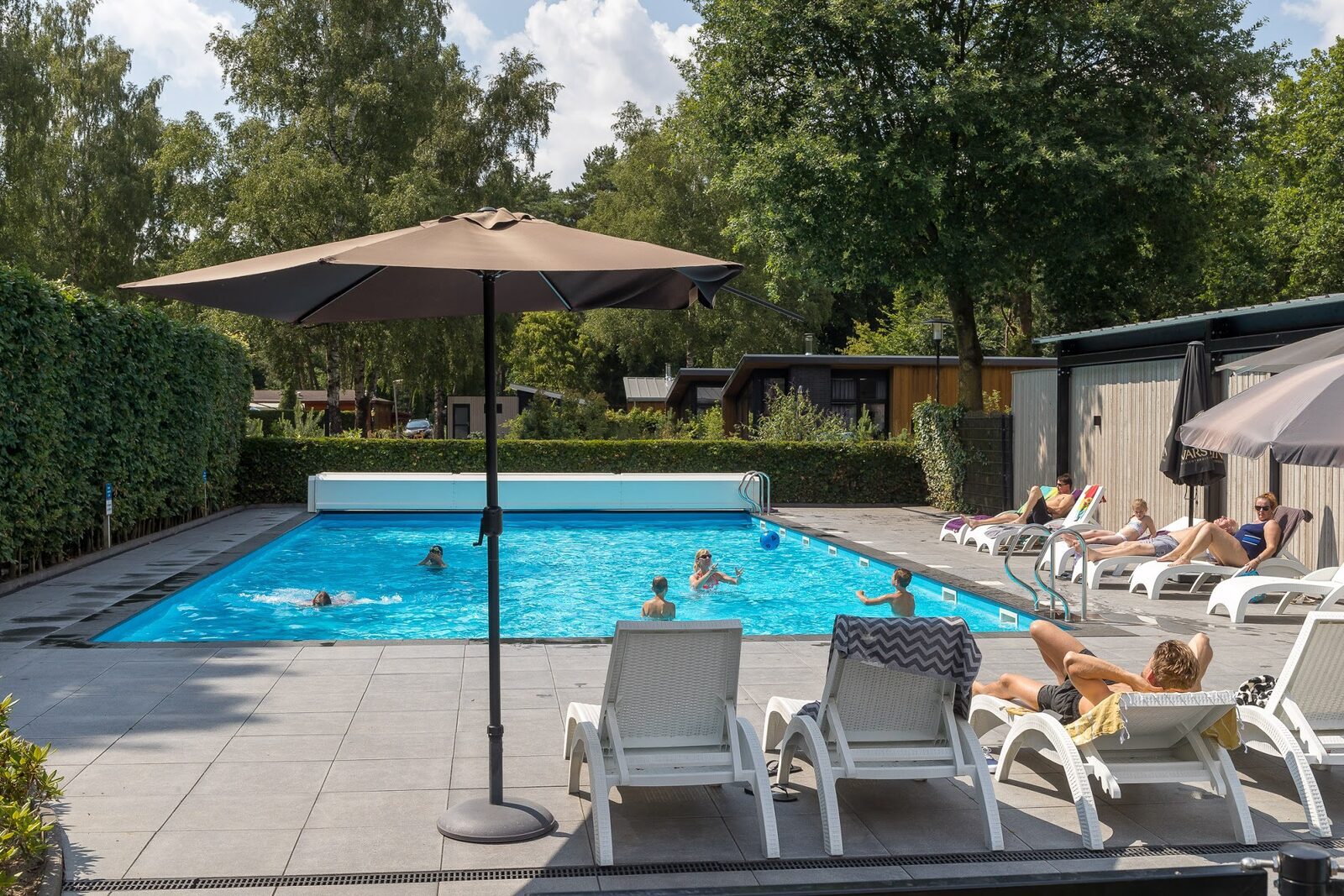 Ferienresort in der Veluwe mit einem Schwimmbad