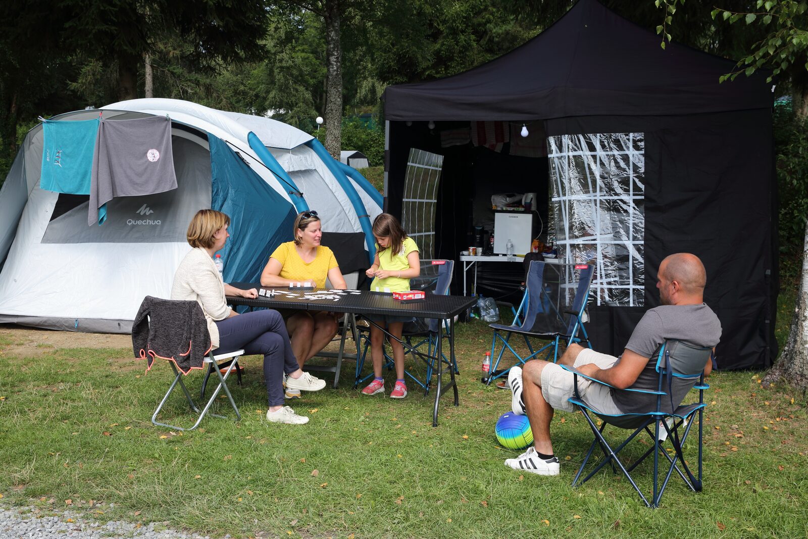 Camping de groupe dans les Ardennes