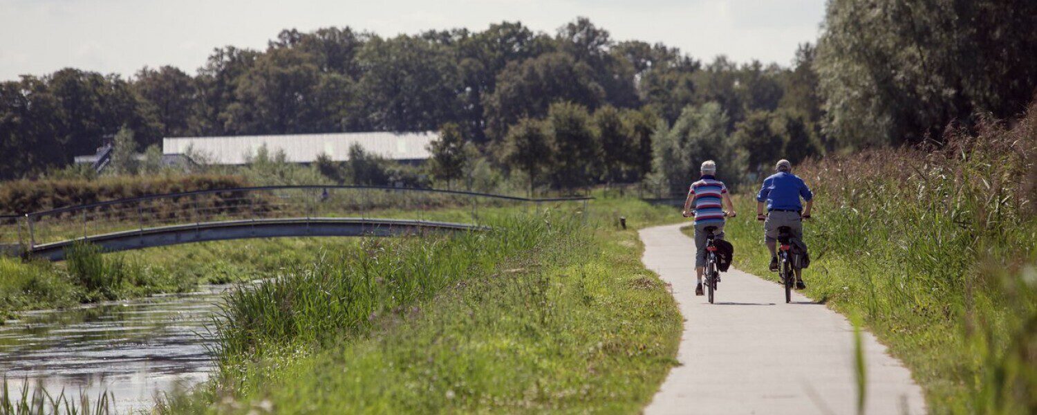 Fahrrad fahren und wandern