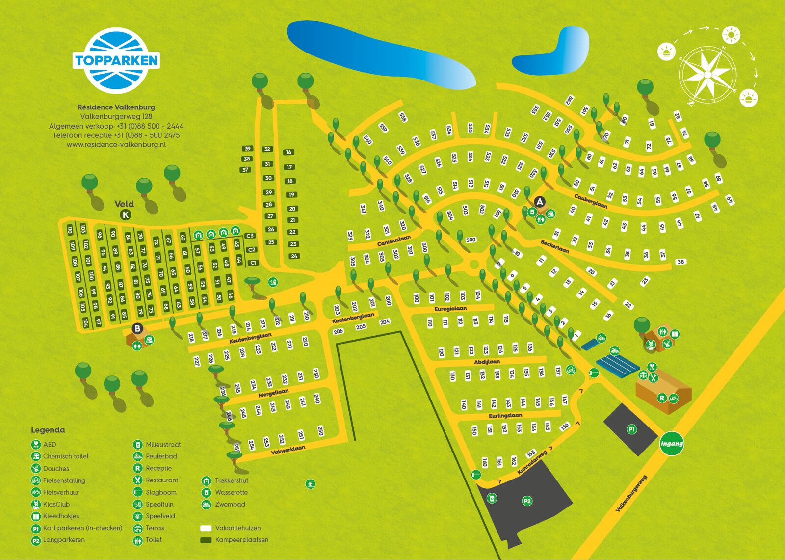 Plattegrond Residence Valkenburg