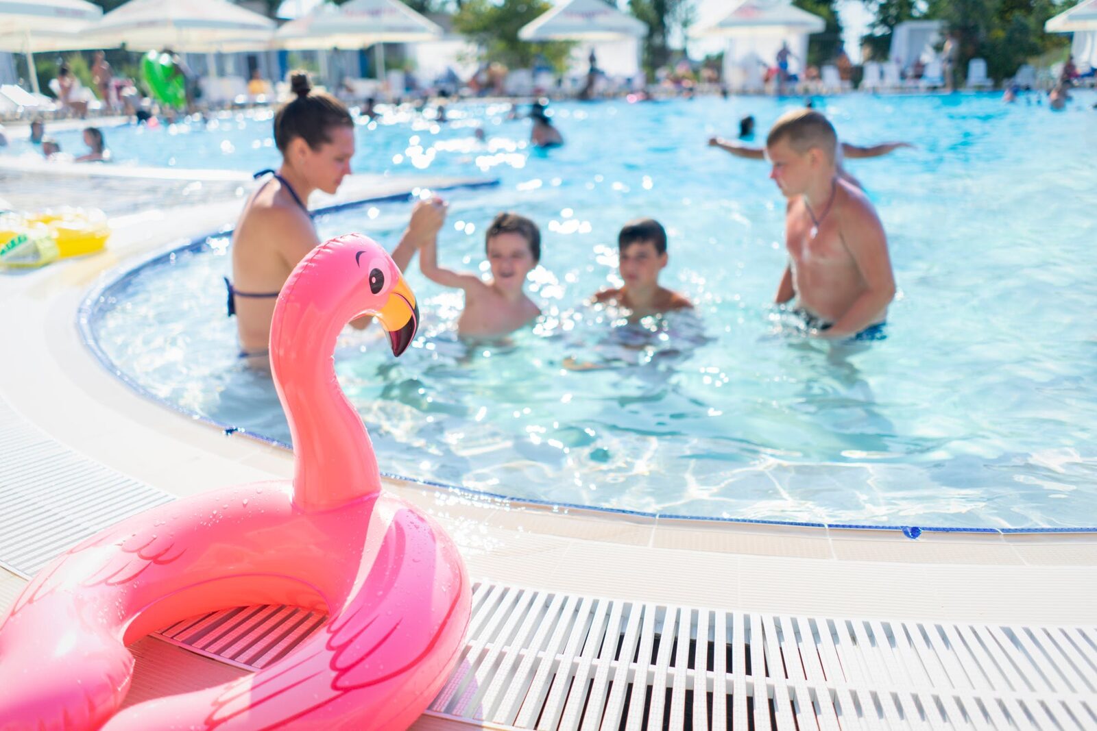 Childfriendly holidays swimming pool Zeeland 