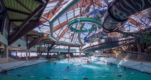 Le parc aquatique Aqualud au Touquet Paris Plage