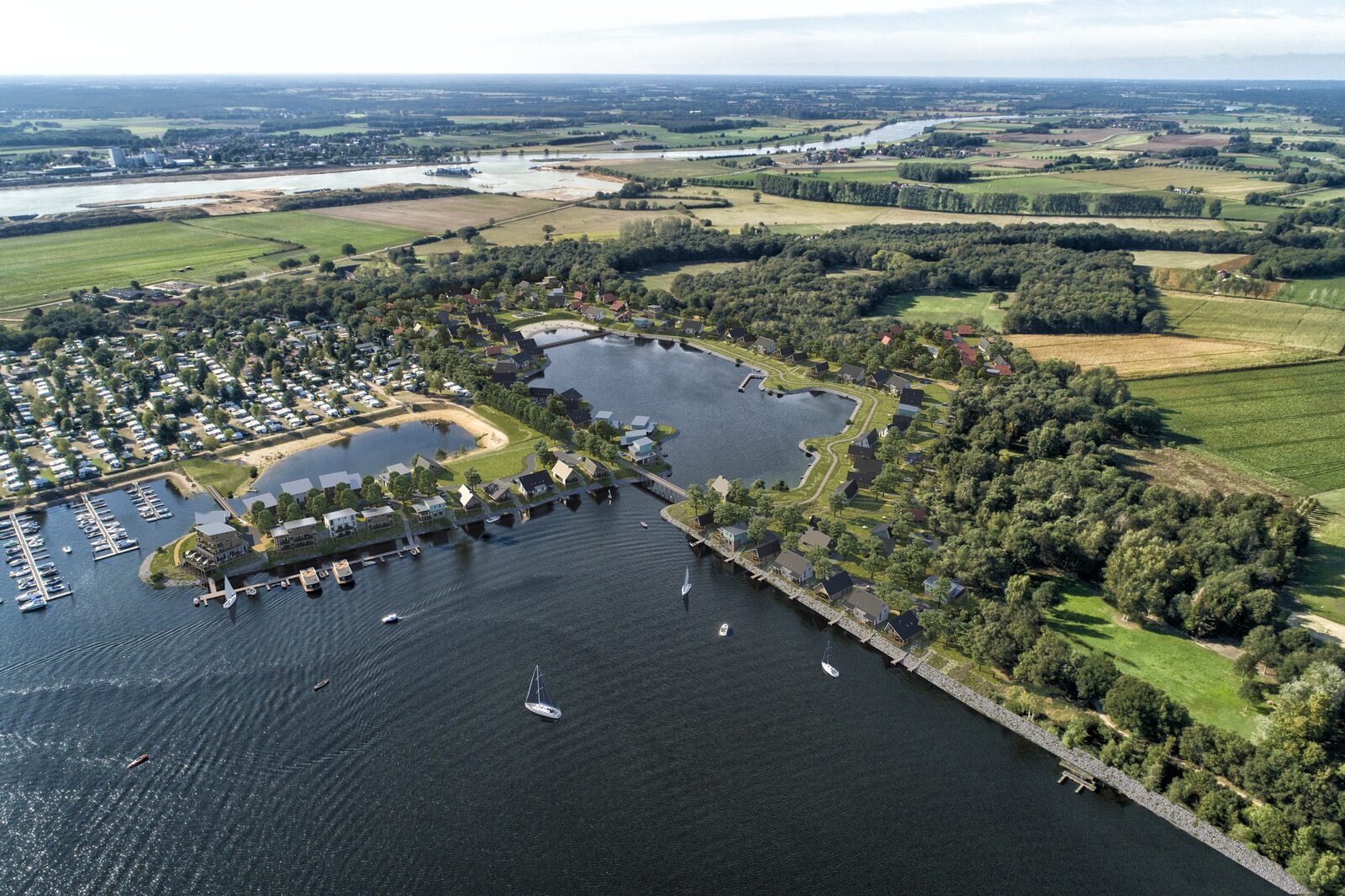 Drone photo Leukermeer