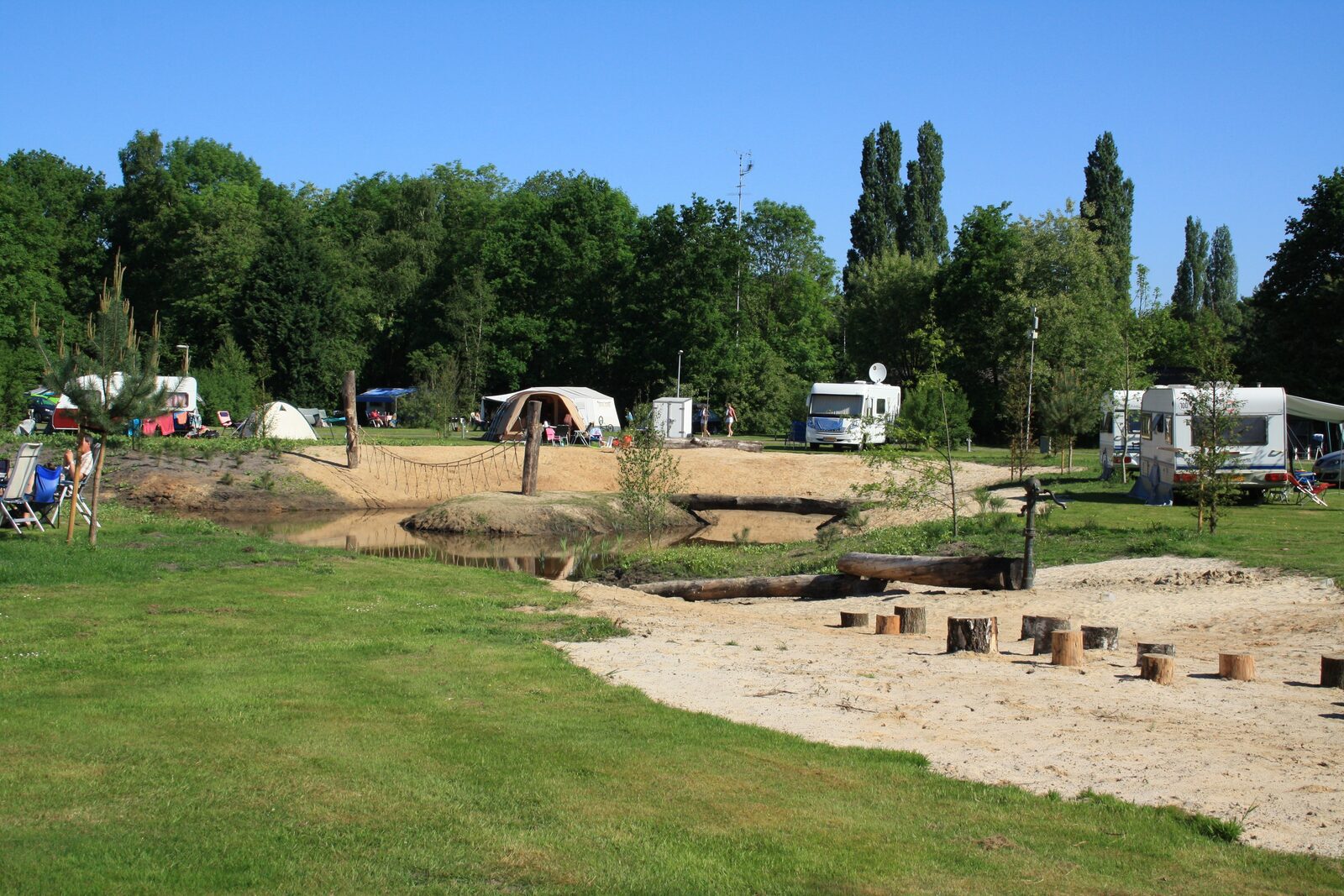 4-Sterne-Campingplatz in den Niederlanden