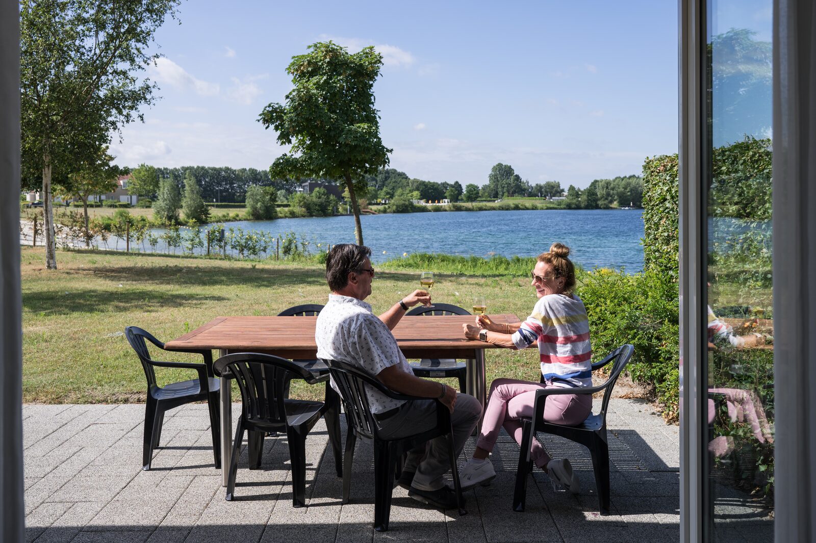 Genieten op het terras