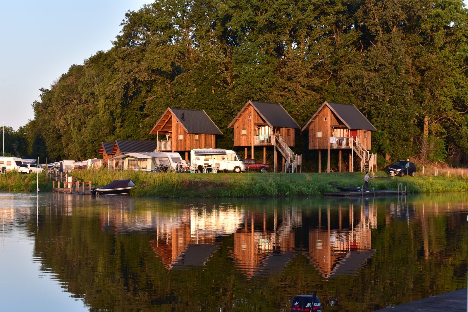 Accommodation by the waterfront