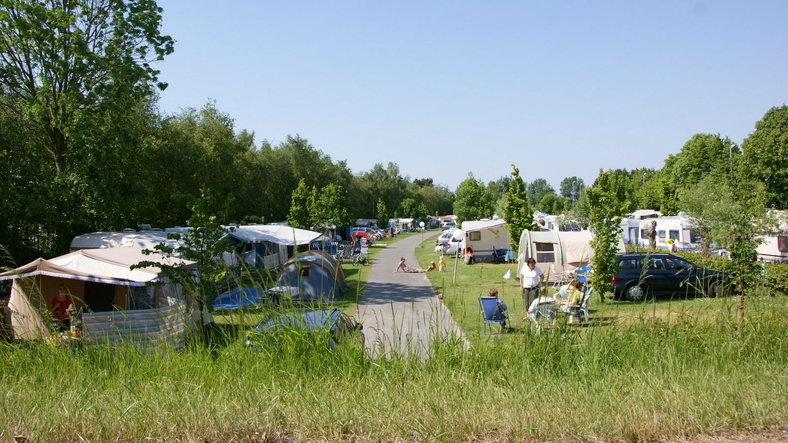 Les emplacements de camping