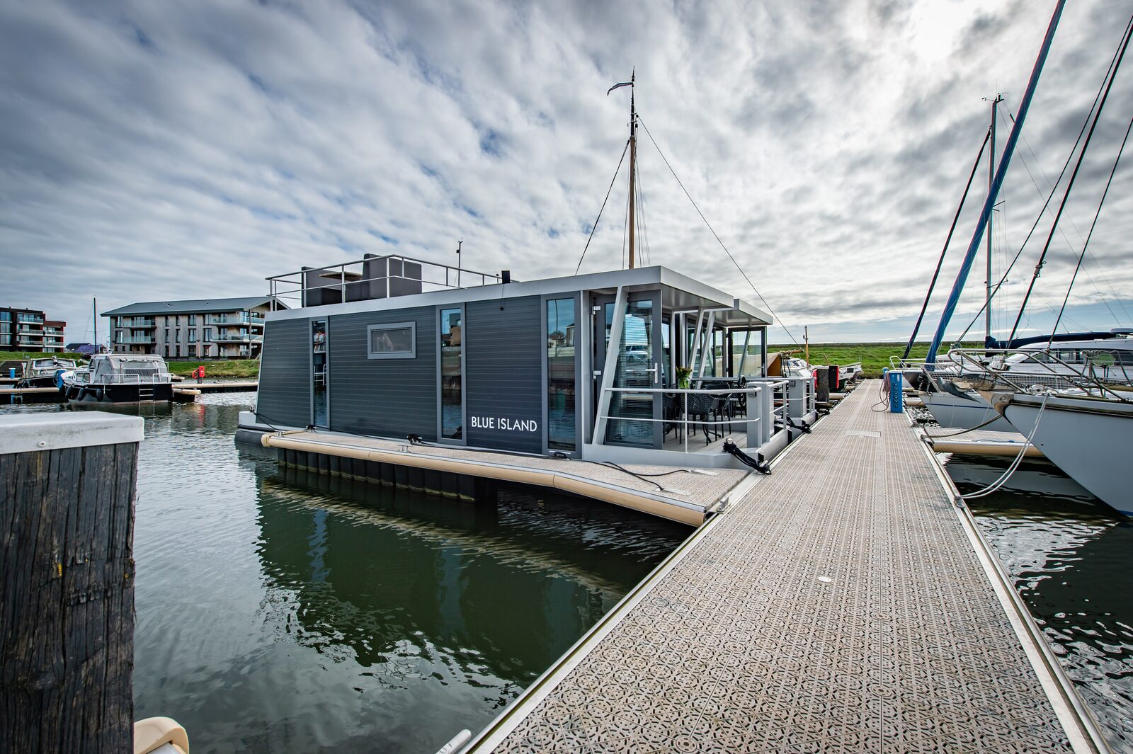 Dachterasse Wasserlodge Kamperland