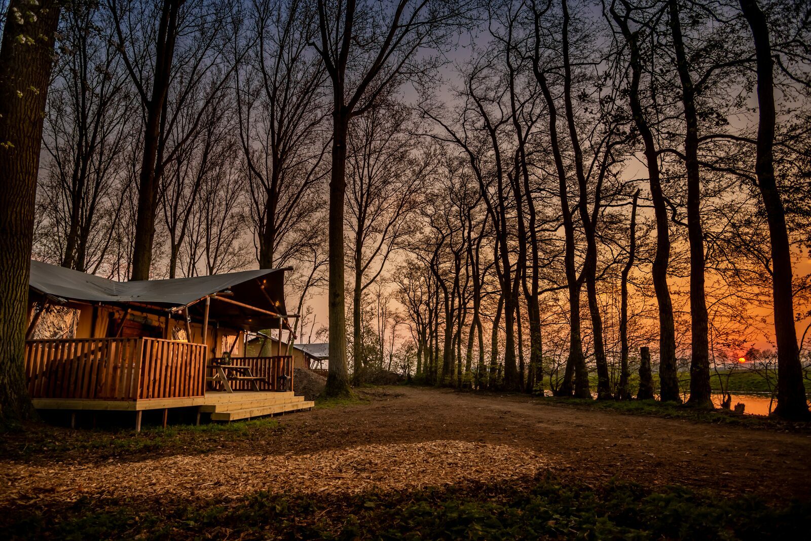 Glamping in de natuur